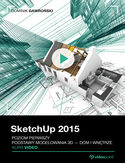 Sketchup 2015 Modelowanie wnętrz 3D